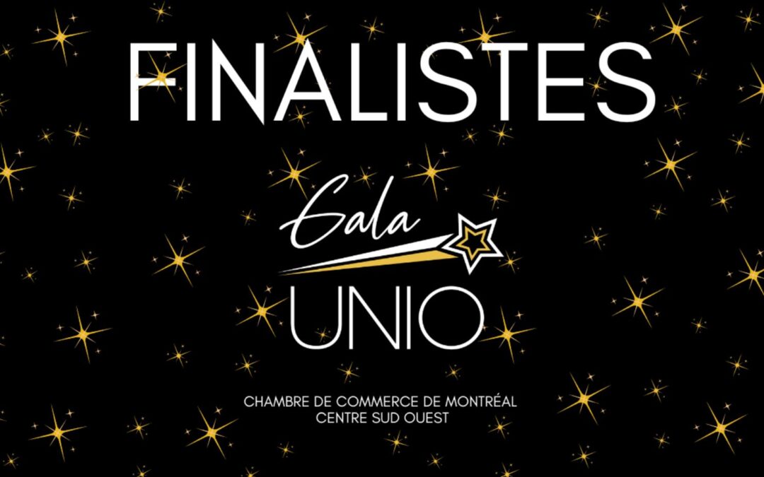 Finalistes au gala UNIO